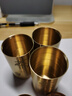 潤華年黃銅茶葉罐金屬工藝品擺件密封家用便攜隨身儲存防水便捷旅行創(chuàng  )意 黃銅茶葉罐 曬單實(shí)拍圖