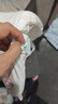 愛(ài)貝迪拉（AIBEDILA）嬰兒睡袋春秋冬竹棉恒溫寶寶兒童防踢被分腿睡衣防踢被加厚M碼粉 曬單實(shí)拍圖