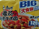 康師傅 方便面 大食袋番茄雞蛋牛肉面五連包162g*5 泡面袋裝  曬單實(shí)拍圖