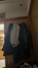 靜閑居掛衣架衣服掛鉤墻壁掛衣鉤墻上打孔入戶(hù)墻面掛架入戶(hù)門(mén)玄關(guān)衣帽鉤 黑色6鉤-大鳳尾掛鉤54CM 曬單實(shí)拍圖