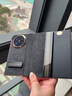 EAGLLO適用華為metaxts手機殼鏡頭保護防摔高端真皮防指紋折疊屏智能翻蓋視窗matext保護皮套無(wú)感支架新 MateXTs/XT通用【深空灰】金屬旋轉支架 曬單實(shí)拍圖