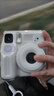 富士（FUJIFILM）拍立得mini SE學(xué)生款一次成像傻瓜相機男女學(xué)生款mini 7+/7s/7c升級版套餐含相紙 白色【云朵時(shí)光套裝】 套餐二【標配+10張相紙+硅膠套+基礎版禮包】 曬單實(shí)拍圖