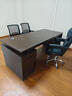 辦公桌老板桌小型單人帶抽屜員工位桌椅組合簡(jiǎn)約現代工作臺電腦桌 高品質(zhì)辦公桌140*60【加厚32MM桌面】煙熏黑 送貨上門(mén) 曬單實(shí)拍圖