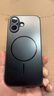 夢(mèng)想可嘉適用蘋(píng)果17手機殼 iphone17保護套Magsafe磁吸無(wú)線(xiàn)充電全包氣囊防摔超薄親膚磨砂男女款 石墨黑 曬單實(shí)拍圖