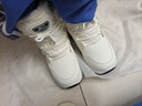 回力（Warrior）雪地靴女鞋冬季加絨加厚棉鞋女保暖靴子女百搭鞋子女 38 白色 曬單實(shí)拍圖