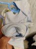 貝瑞加（Babyprints）嬰兒褲子2條裝男女寶寶純棉長(cháng)褲兒童護肚高腰褲家居褲 藍黃100 曬單實(shí)拍圖