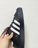 阿迪達斯（adidas）adidas三葉草貝殼頭SUPERSTARII男女休閑鞋 JI0079 38.5碼 曬單實(shí)拍圖