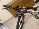 鳳凰兒童自行車(chē)兒童山地學(xué)生車(chē)小孩單車(chē)帶輔助輪3-6-10-12歲小中大童 烏梅紫丨變速一體輪+雙碟剎+禮包 22寸（適合身高140-150cm） 曬單實(shí)拍圖