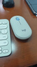 羅技（Logitech）PEBBLE 2 COMBO無(wú)線(xiàn)鍵鼠套裝（似K380+PEBBLE藍牙套裝）藍牙辦公鍵盤(pán)靜音鼠標鵝卵石Mac ipad鍵盤(pán) 2.4G+藍牙無(wú)線(xiàn)套裝【煙云灰】 曬單實(shí)拍圖