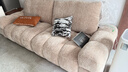 宜洛（IGLOUCE）全拆洗麥島布藝沙發(fā)奶油風(fēng)小戶(hù)型雪尼爾法式客廳實(shí)木泡芙布沙發(fā) 【60cm坐深】250cm大三人位 【黑金系列旗艦版】比利時(shí)進(jìn)口雪尼爾絨+樺木框架 曬單實(shí)拍圖
