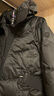 艾萊依宋佳同款羽絨服女秋冬氣質(zhì)短款90鵝絨收腰保暖新年外套 炭黑M 曬單實(shí)拍圖