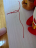 靈久久手工編織小紅繩手鏈簡(jiǎn)約本命年男款女款手鏈腳鏈手繩學(xué)生禮物 曬單實(shí)拍圖