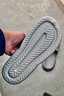 家怡 男士踩屎感厚底涼拖鞋灰色44-45碼 曬單實(shí)拍圖