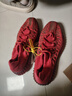 阿迪達斯YEEZY350魔鬼辣椒椰子透氣新年紅男女休閑鞋GW6945 41 曬單實(shí)拍圖