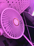 卡培登USB小風(fēng)扇/電風(fēng)扇/小電扇 便攜迷你大容量手持夾子充電小風(fēng)扇 辦公宿舍桌面戶(hù)外6英寸 白色 曬單實(shí)拍圖