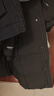 鴨鴨（YAYA）王一博同款冰殼系列戶(hù)外極寒羽絨服男士新款長(cháng)款情侶加厚女外套 青光黑色 M /170(建議115-135斤) 曬單實(shí)拍圖