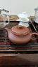 京東京造 宜興紫砂壺手工【原礦紫泥】煮茶泡茶壺茶具 明爐壺 170ml禮盒裝 曬單實(shí)拍圖