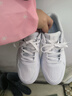 喬丹女鞋板鞋春夏季透氣小白鞋空軍一號厚底增高學(xué)生休閑運動(dòng)鞋 純凈白 全新升級 38 曬單實(shí)拍圖