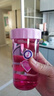 特百惠（Tupperware）雅致300ml簡(jiǎn)約寬口塑料水杯子男女小巧直飲水杯便攜帶拎繩 淺色柔蜜粉300ml1個(gè) 曬單實(shí)拍圖