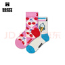 Happy Socks【25年新品】中筒襪多雙禮盒兒童襪子秋冬季運動(dòng)襪男女童透氣襪 冰淇淋 2雙 均碼 4-6Y 曬單實(shí)拍圖