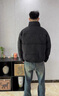 杰克·瓊斯（JACK&JONES）男裝25年秋冬季羽絨服男士短款保暖加厚寬松無(wú)帽蓄熱鴨絨外套 E43純黑色 第一批 S （170） 曬單實(shí)拍圖