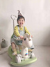 DALYKATE德國搖搖馬三合一帶護欄木馬兒童搖馬嬰兒寶寶搖搖車(chē)1-3歲溜溜車(chē) 呆萌馬【豆蔻綠】帶護欄推桿 曬單實(shí)拍圖