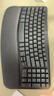 羅技（Logitech）Wave Keys波浪鍵盤(pán) 人體工學(xué)鍵盤(pán) 辦公鍵盤(pán) 無(wú)線(xiàn)鍵盤(pán) 藍牙鍵盤(pán) 配備軟墊掌托 3臺設備連接 石墨黑 曬單實(shí)拍圖