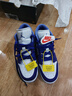 耐克（NIKE）Air Jordan 1 Low AJ1女鞋白紫時(shí)尚柔軟休閑鞋耐磨低幫運動(dòng)籃球鞋 553560-551白紫 38.5 (240mm) 曬單實(shí)拍圖