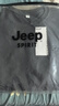 JEEP SPIRIT吉普時(shí)尚純棉短袖t恤男士圓領(lǐng)休閑夏季半袖體恤衫百搭透氣上衣 黑色短袖 5XL（建議180-200斤） 曬單實(shí)拍圖