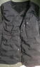 雅鹿加絨男士羽絨馬甲坎肩爸爸保暖護腰冬季90鴨絨羽絨背心 深灰色 2XL 推薦145-160斤 曬單實(shí)拍圖
