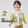 嘟嘟家兒童多巴胺外套春款童裝卡通開(kāi)衫男童上衣女童可愛(ài)春裝潮 綠色100 曬單實(shí)拍圖