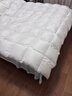 加拿大高奢羽絨被98白鵝絨冬被加厚保暖被芯子母結婚喜被春秋被子 雪鳥(niǎo)白【加拿大手挑98%白鵝絨】 200*230cm【6斤 冬季款】 曬單實(shí)拍圖