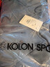 KOLON SPORT/可隆戶(hù)外軟殼衣 男士防潑水防風(fēng)透濕保暖連帽拉絨夾克 LHJK5WN069-BU 藍色 L 175/96A 曬單實(shí)拍圖