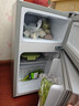 日普（RIPU）小冰箱迷你小型雙門(mén)家用一級能效宿舍出租房辦公室節能省電冷藏冷凍電冰箱 【年銷(xiāo)百萬(wàn)】48升銀色【3天不到1度電】 曬單實(shí)拍圖