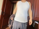 海瀾之家背心男純棉男士背心100%純棉汗衫男大碼寬松老頭衫打底背心男保暖 100%純棉抗菌-白色/白色(2件裝) L -170/95(110-130斤) 曬單實(shí)拍圖