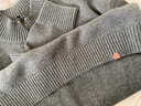 布先生半高領(lǐng)純色加厚毛衣男2025春秋簡(jiǎn)約高級感羊毛衫BT12225 煙松綠 L (175) 曬單實(shí)拍圖
