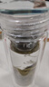 【京東物流】加厚雙層玻璃杯男士水杯防燙帶蓋過(guò)濾網(wǎng)茶杯子泡茶 透明 300ml 1只 高山流水 曬單實(shí)拍圖