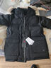 君羽戶(hù)外羽絨服男中長(cháng)款800高蓬白鵝絨工裝加厚防風(fēng)保暖鵝絨服35 黑色 M （推薦121-140斤） 曬單實(shí)拍圖