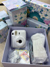 INSTAX富士instax立拍立得 一次成像相機 mini12精美禮盒 月光茉莉 含10張fafa花邊相紙 曬單實(shí)拍圖