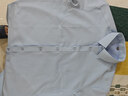 羅蒙加絨加厚長(cháng)袖襯衫男士純色商務(wù)休閑職業(yè)正裝工裝外套白襯衣男裝 曬單實(shí)拍圖