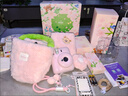 INSTAX富士instax立拍立得 一次成像相機 mini12精美禮盒 櫻花寶貝 含10張fafa花邊相紙 曬單實(shí)拍圖
