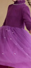 Little  Naive女童針織禮服裙秋新款珍珠領(lǐng)連衣裙兒童網(wǎng)紗公主裙 紫色 150 曬單實(shí)拍圖