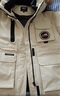 雪中飛【成毅同款】【鵝絨】男女同款羽絨服貉子毛領(lǐng)中長(cháng)羽絨服工裝保暖 燕麥色|7185 S 165/88A（尺碼偏大選小一碼） 曬單實(shí)拍圖
