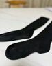 浪莎襪子女過(guò)膝襪棉襪微壓顯瘦JK高筒配靴子女士長(cháng)襪黑色小腿中長(cháng)筒襪 曬單實(shí)拍圖