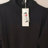 紅蜻蜓（RED DRAGONFLY）毛衣男純棉休閑時(shí)尚簡(jiǎn)約百搭舒適半高領(lǐng)針織衫套頭打底衫黑色3XL 曬單實(shí)拍圖