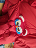 巴拉巴拉童裝兒童羽絨服紅色男童女童2025新款春裝拜年服國風(fēng)寶寶外套加厚 紅紅福獸60611-白鴨絨 100 曬單實(shí)拍圖
