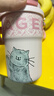 霸王茶姬（CHAGEE）保溫杯316不銹鋼咖啡杯水杯子吸管杯萌寵泡泡杯新年禮物藍貓 曬單實(shí)拍圖