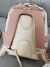 卡拉羊初高中生書(shū)包防下墜減負風(fēng)琴書(shū)包大容量高顏值背包休閑雙肩包 【莫蘭迪粉】定制簽名 【大號】初高中生，身高150cm以上 曬單實(shí)拍圖