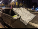 MOTCINO汽車(chē)遮雪擋前擋風(fēng)玻璃防雪防凍罩防曬隔熱遮陽(yáng)擋風(fēng)擋車(chē)衣車(chē)罩冬季 曬單實(shí)拍圖