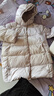 笛莎（DEESHA）女童羽絨服2025冬季款加厚連帽中長(cháng)款保暖童裝兒童小童女寶寶 曬單實(shí)拍圖